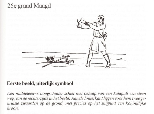 26ste graad Maagd uit boek Koppejan  www.inzichten.com