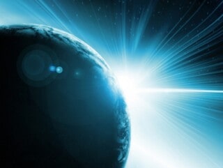 geboorte van licht op aarde