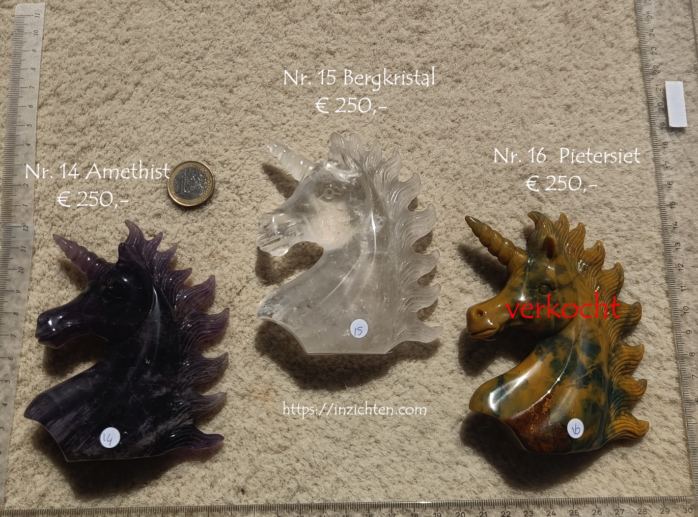 Magische Eenhoorns handgecarved - Afbeelding 20