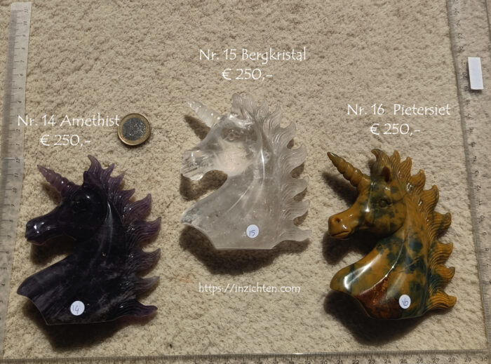 Magische Eenhoorns handgecarved - Afbeelding 15