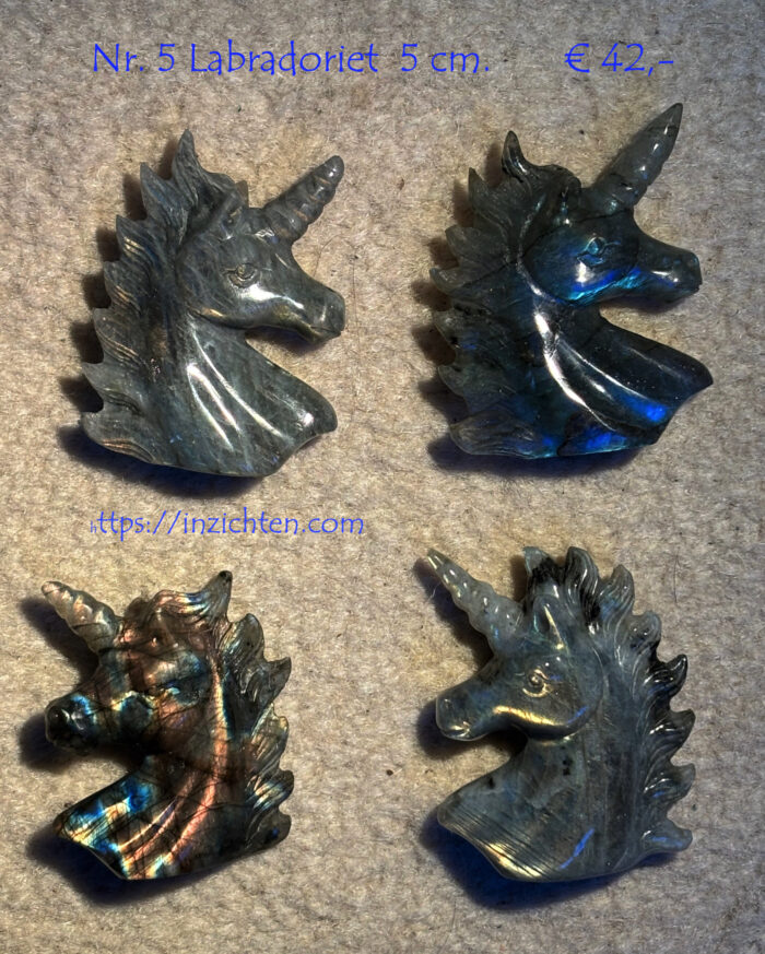 Magische Eenhoorns handgecarved - Afbeelding 8