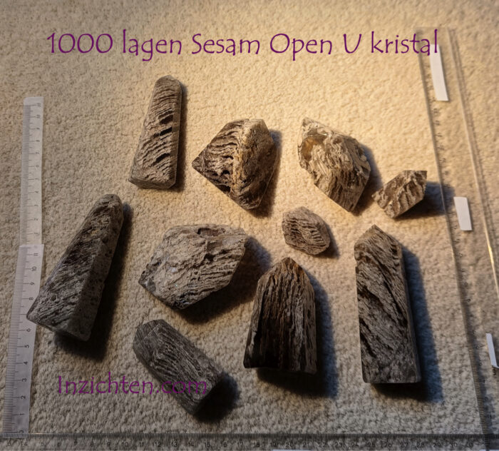 1000 lagen Sesam Open U Kristal - Afbeelding 2