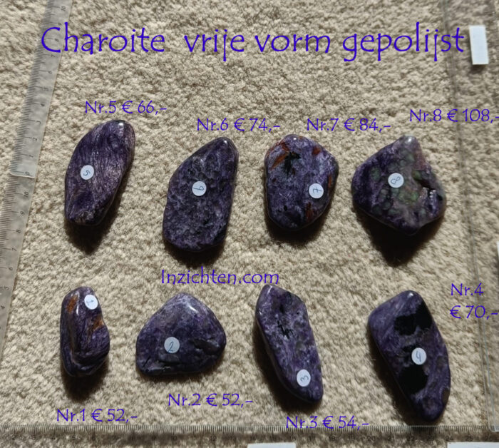 Diep paarse Charoite - Afbeelding 5